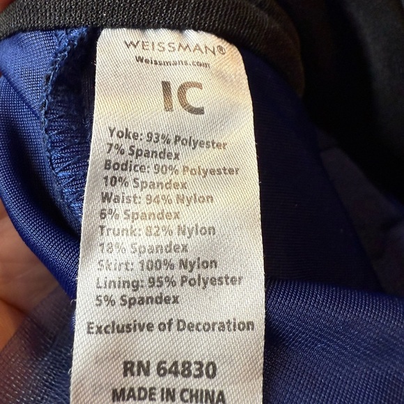 Weissman Blue Ballet Costume - Picture 2 of 3